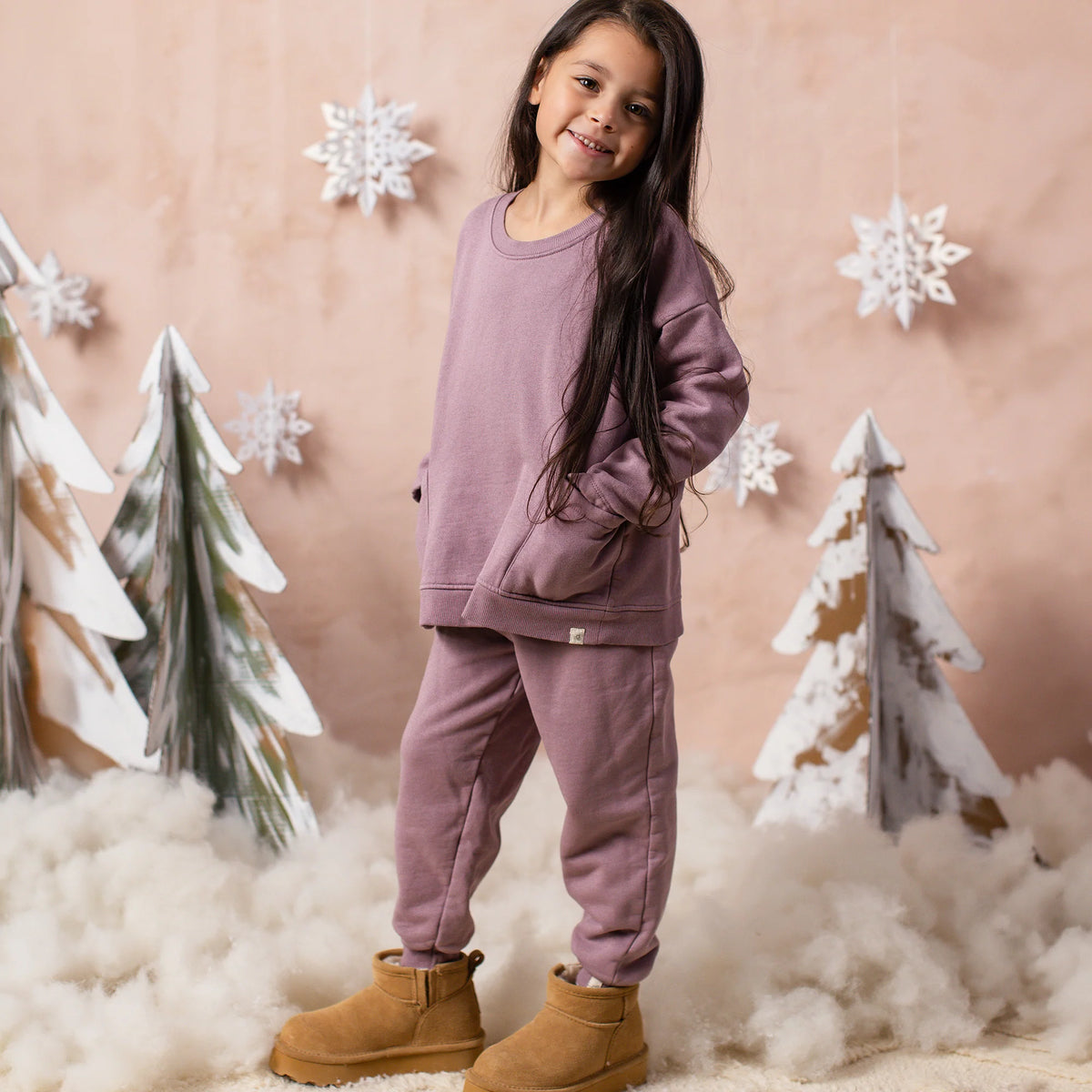 Elderberry Fleece Jogger