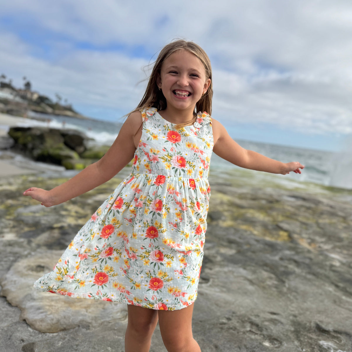 Retro Roses Emma Dress