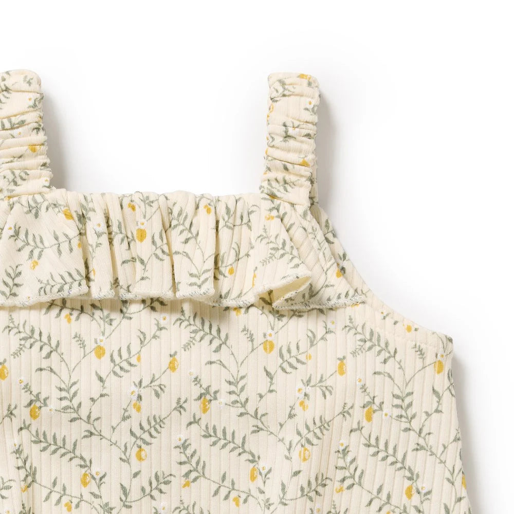 Lemon Leaf Playsuit