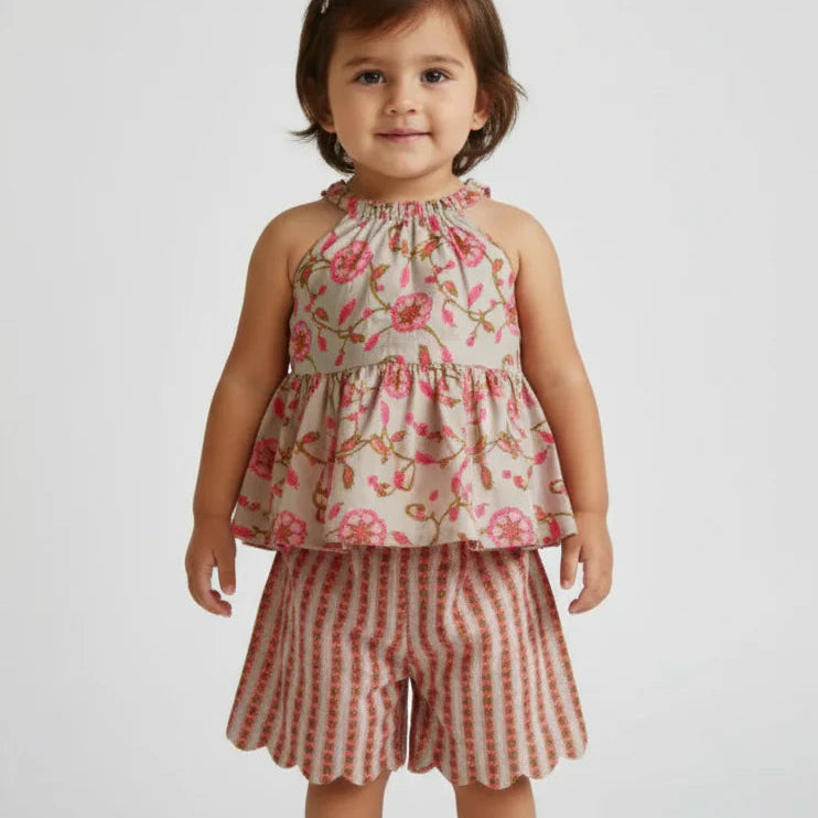 Hailey Halter & Shorts Set