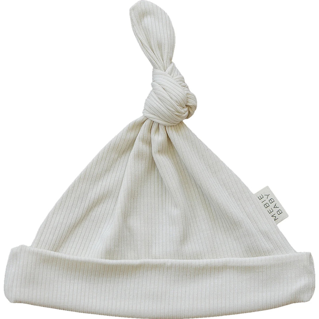 Ribbed Bamboo Knot Hat