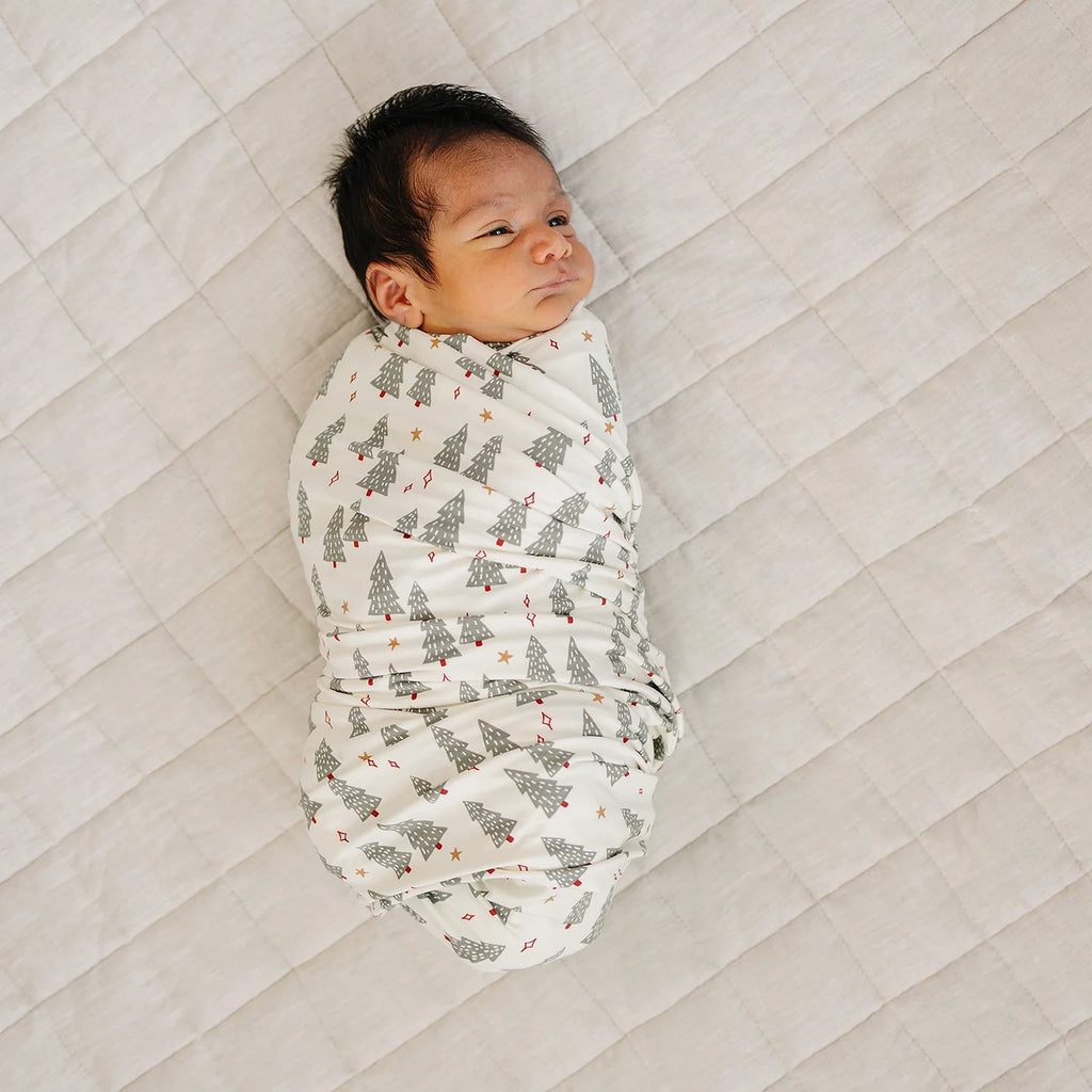 Christmas Bamboo Stretch Swaddle