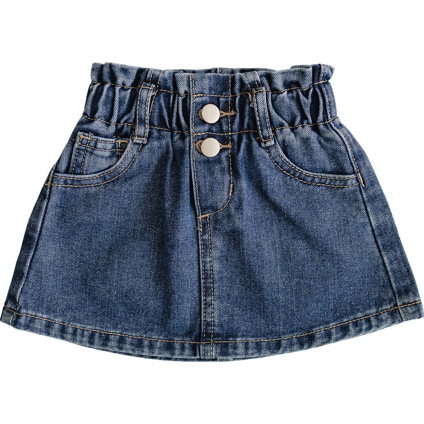 Dark Wash Denim Skirt | Pipsqueaks Boutique