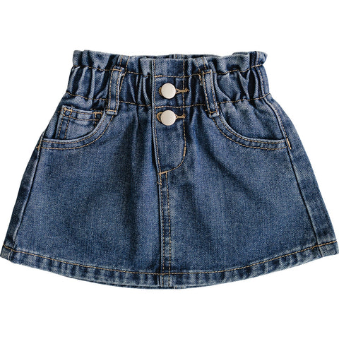 Dark Wash Denim Skirt | Pipsqueaks Boutique