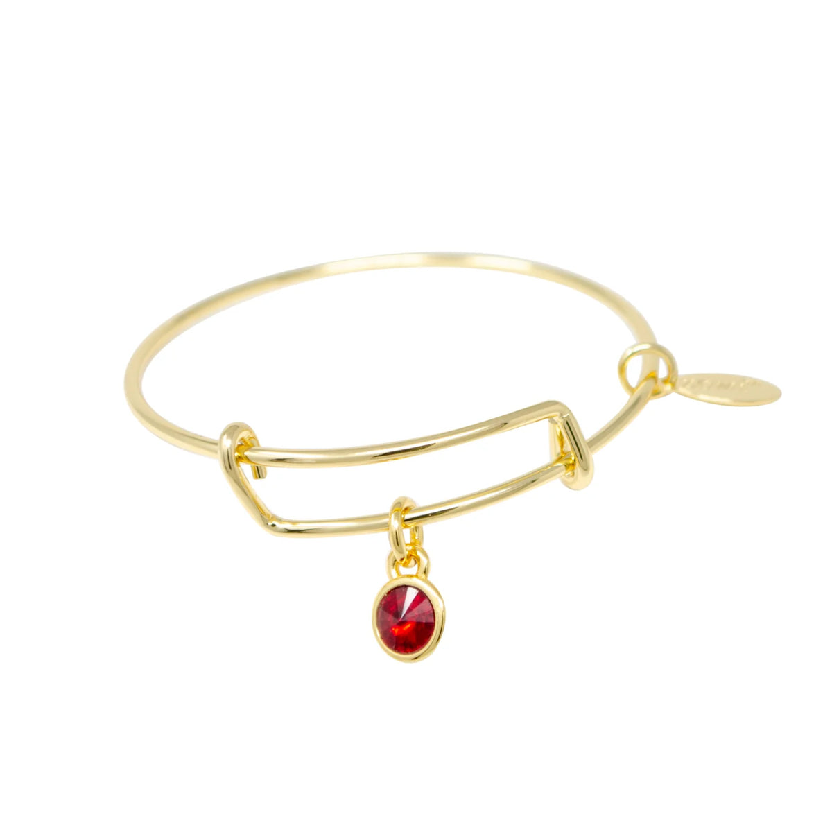 Birthstone Bangle Bracelet