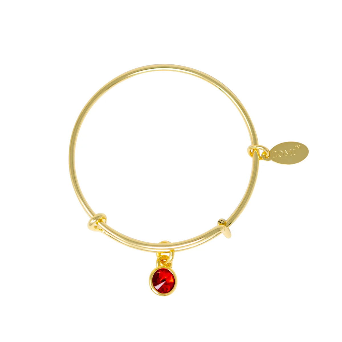 Birthstone Bangle Bracelet