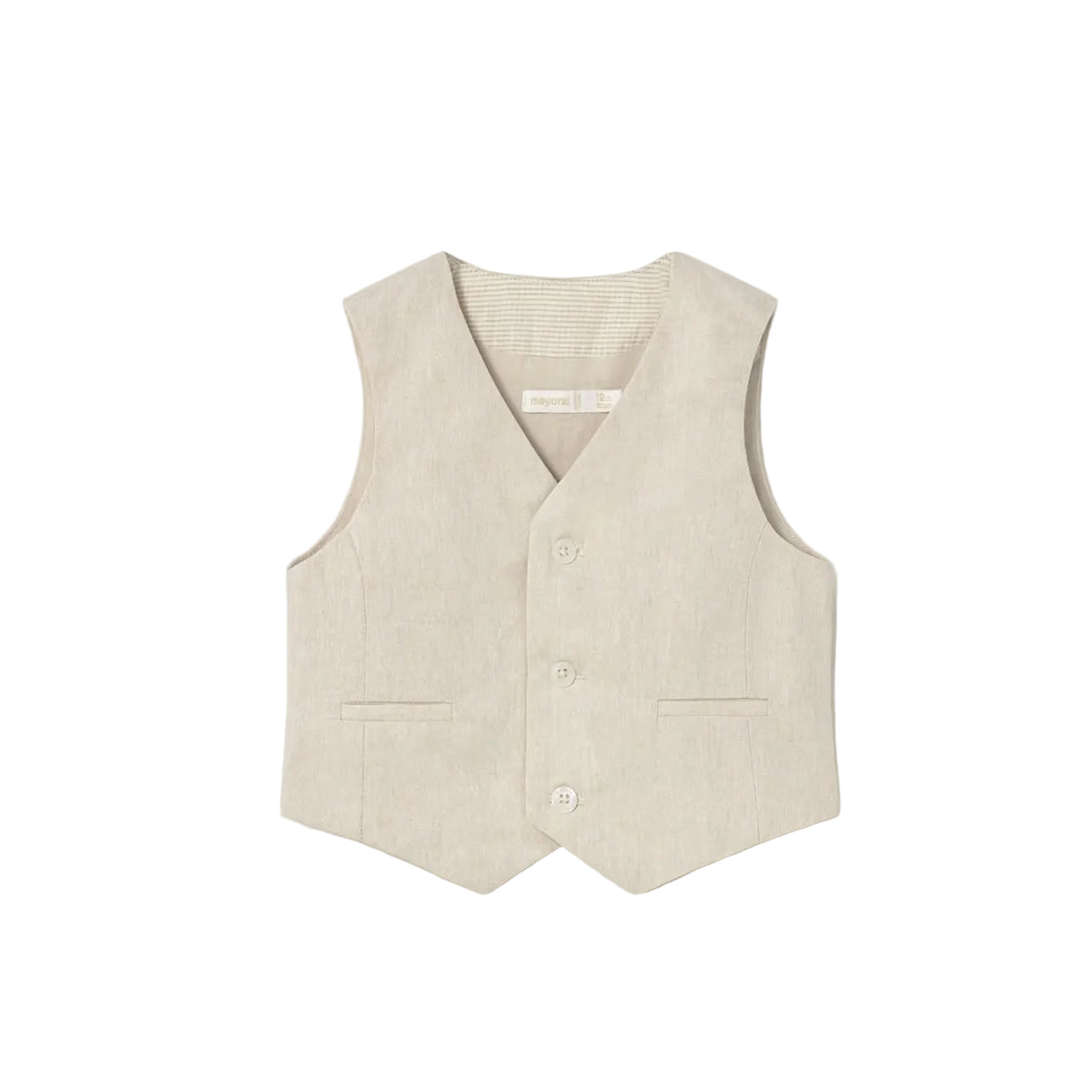 Linen Vest | Pipsqueaks Boutique
