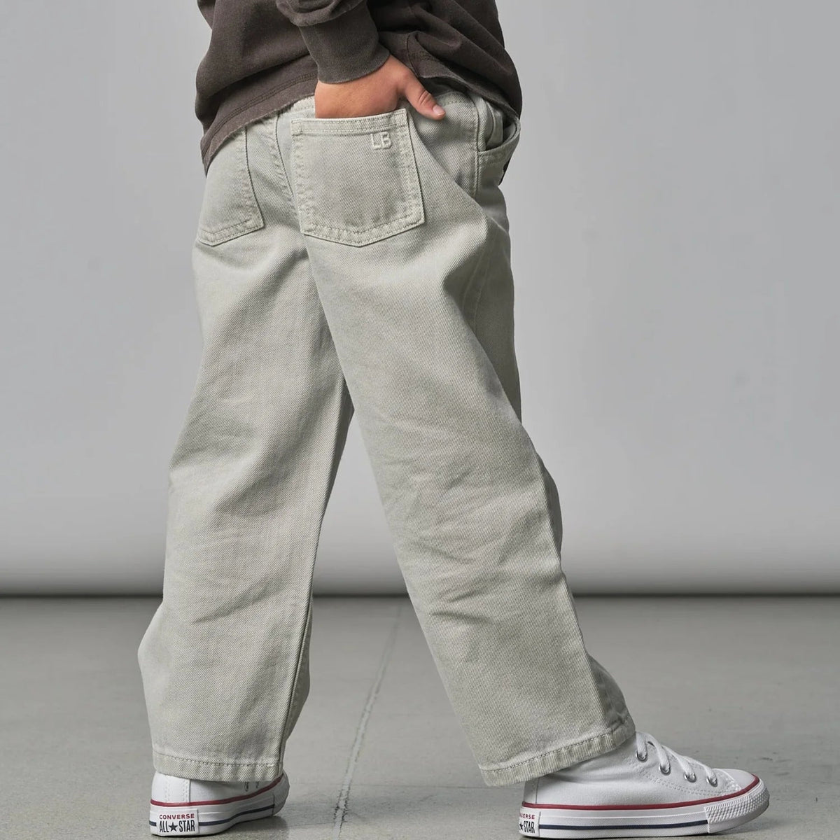 Grey Baggy Jeans