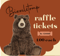 Raffle Jelly Cat  Bizzelstomp Bear