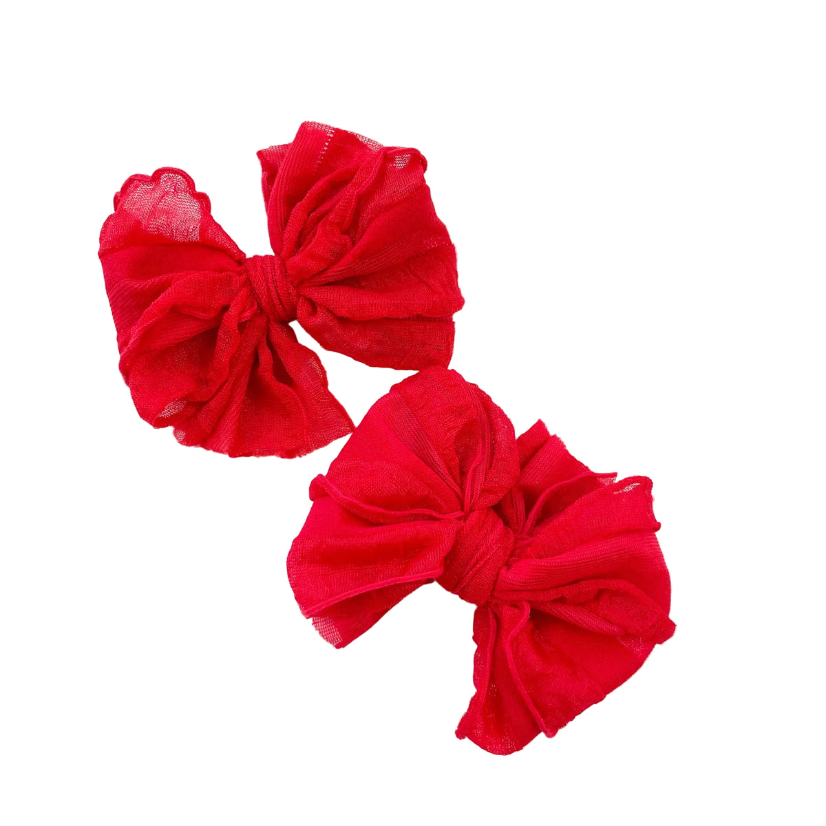 Ruffle Clip Set