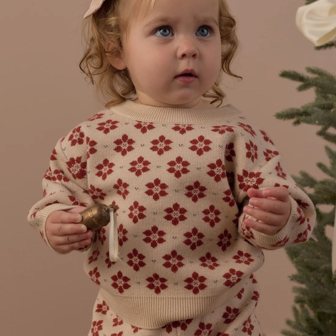 Poinsettia Shiloh Sweater