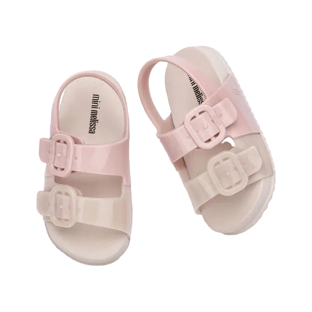 Pink/Beige Baby Cozy Sandals