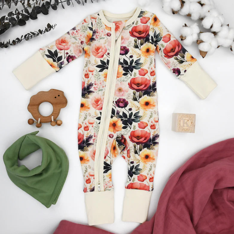 Cassia Zipper Romper