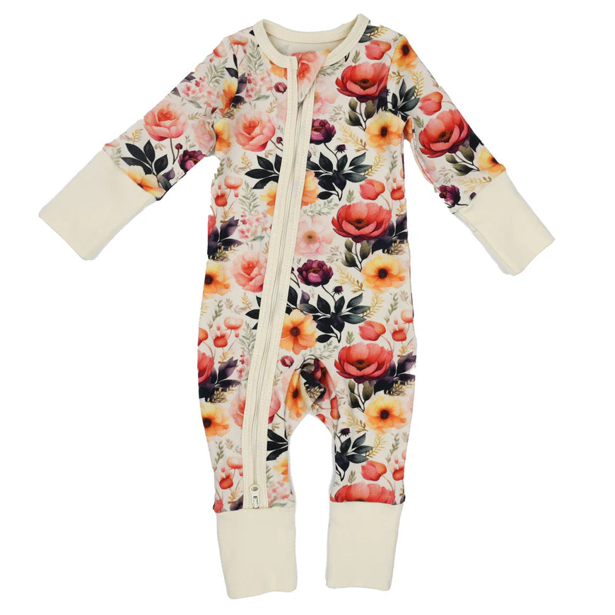 Cassia Zipper Romper