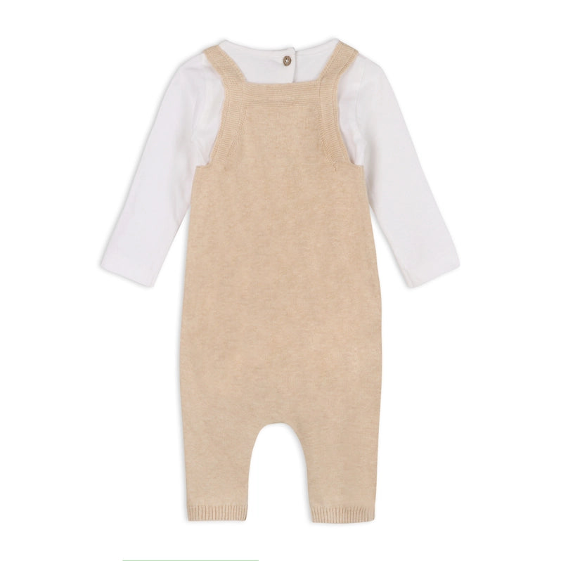 Farm Embroidered Overall Set