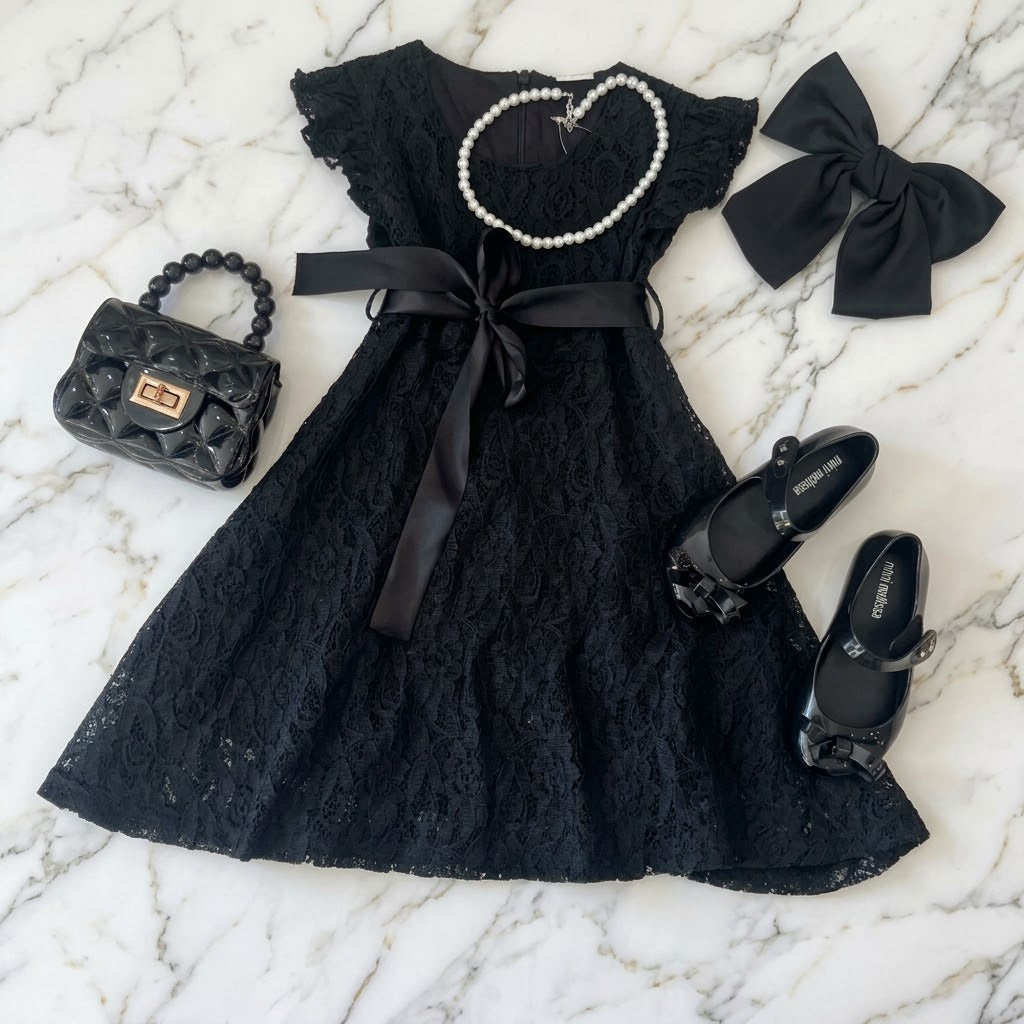 Black Lace Dress
