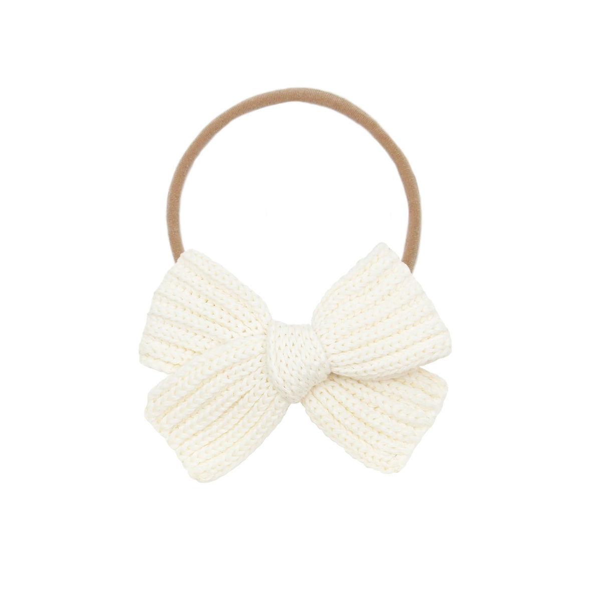 Sweater Bow Chunky Knit Headband