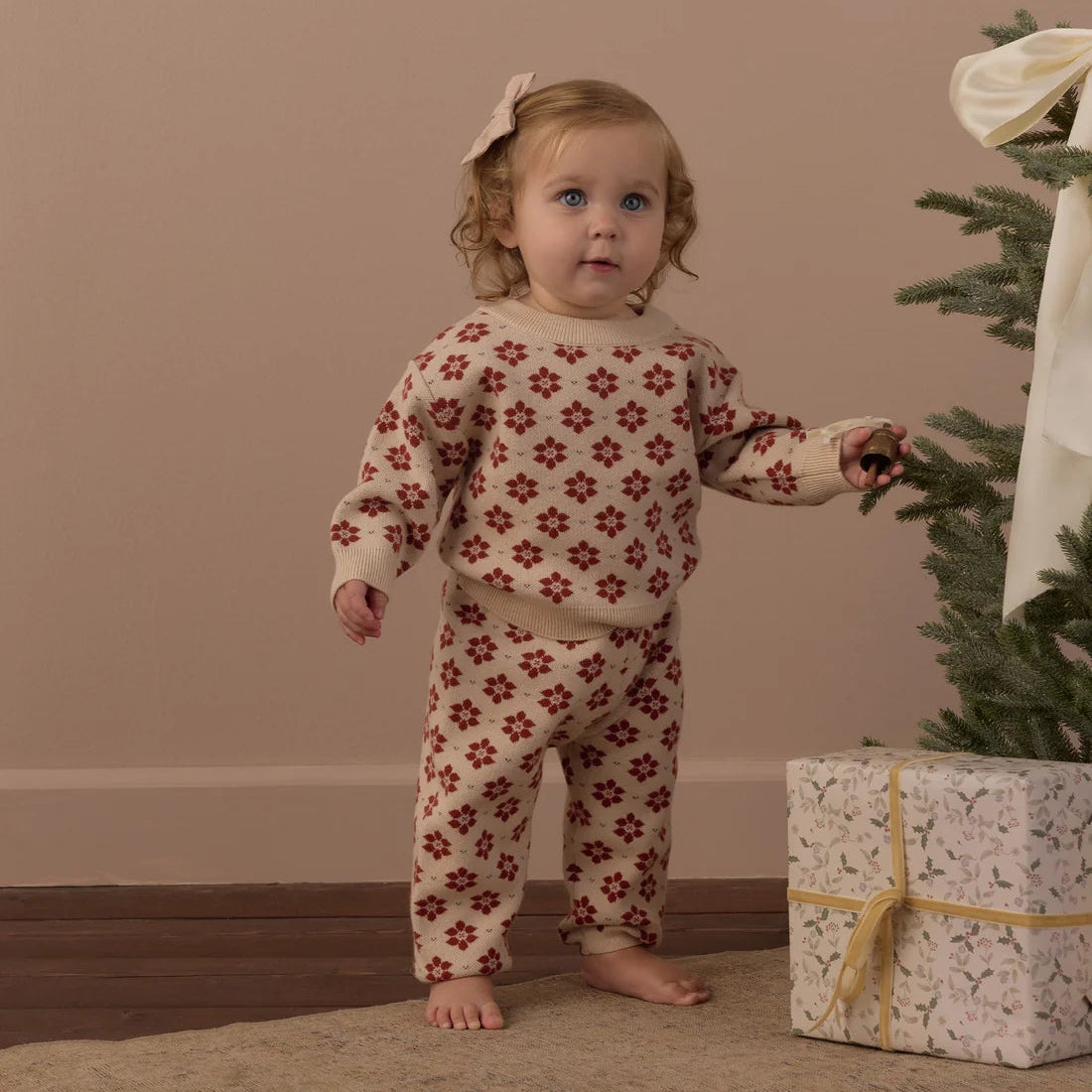 Poinsettia Shiloh Sweater