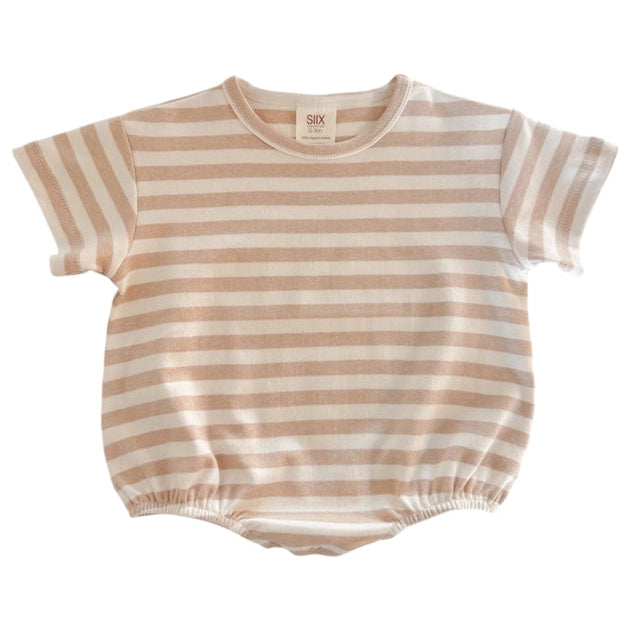 Biscuit Stripe T-Shirt Bubble