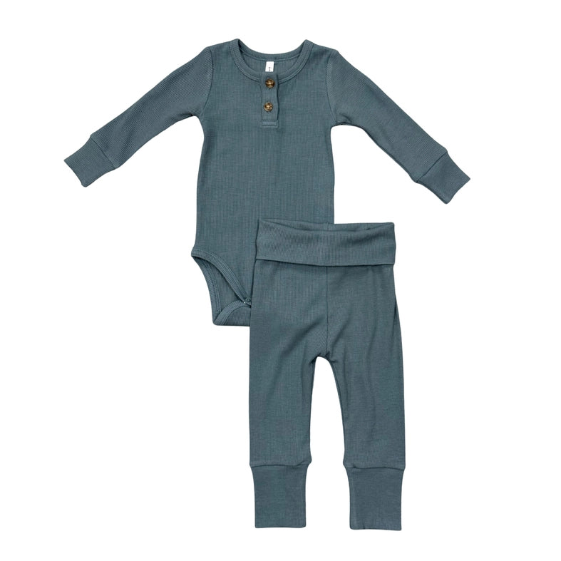 Slate Mist Bodysuit Set