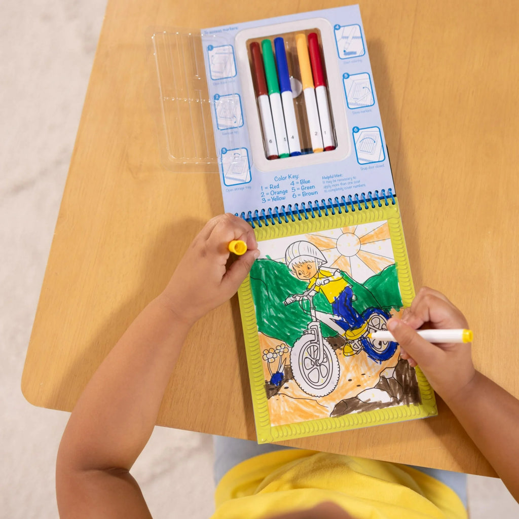 Color By Number Book
