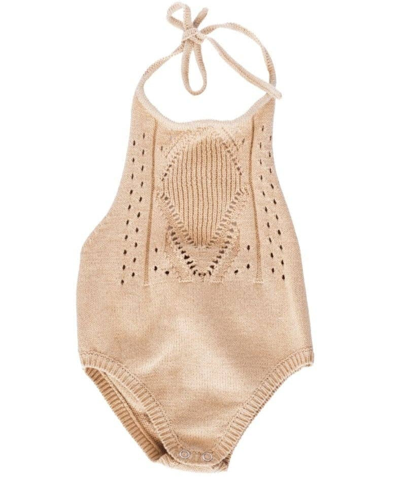 Drake Crochet Halter Romper
