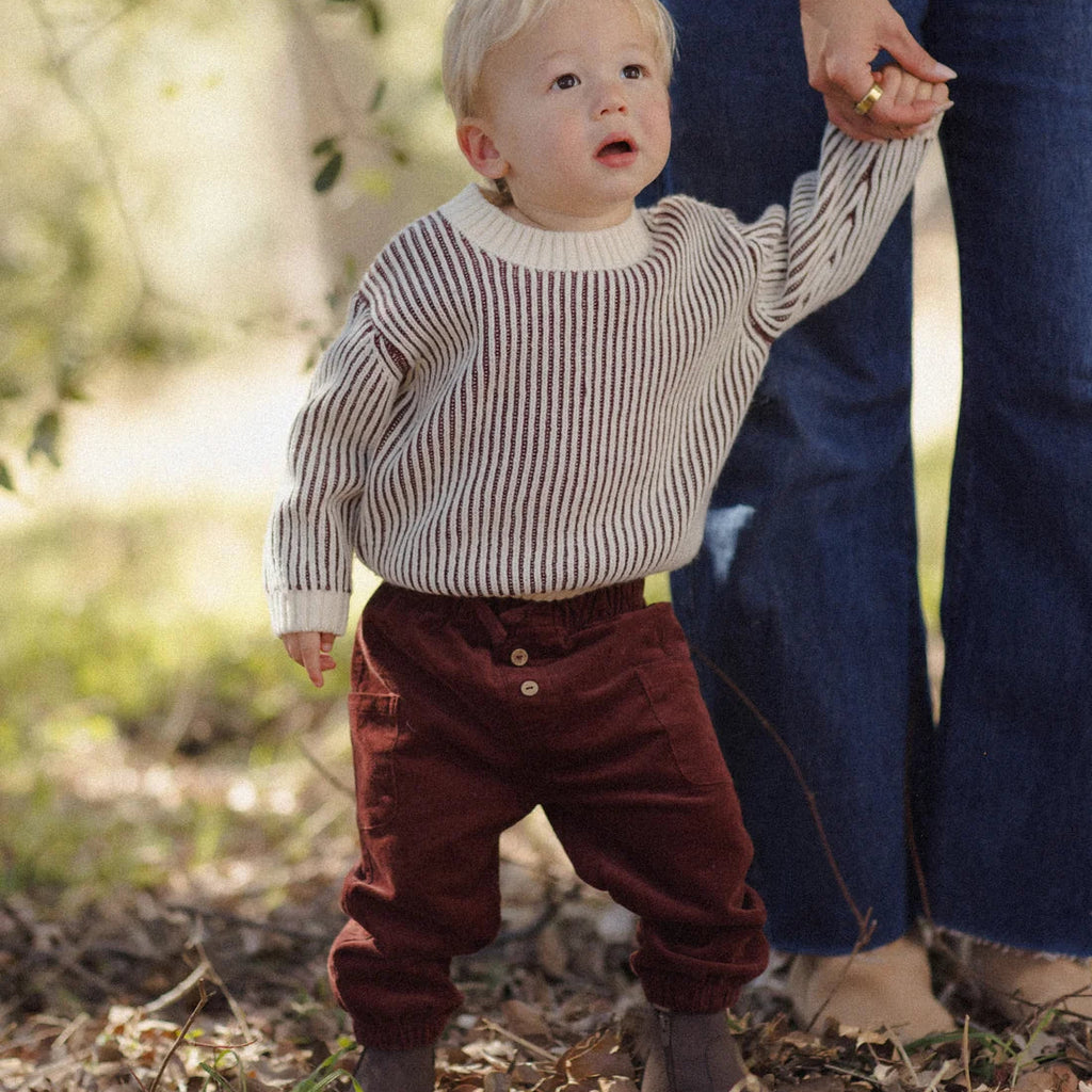 Black Cherry Knit Sweater
