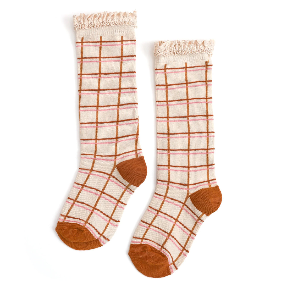 Lace Top Knee High Socks