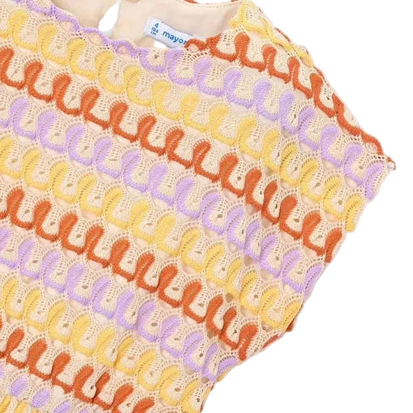 Crochet Multicolor Dress