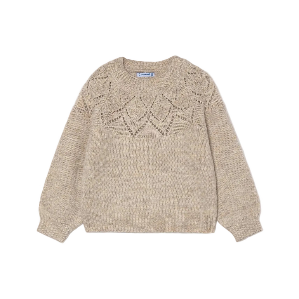 Pointelle Sweater