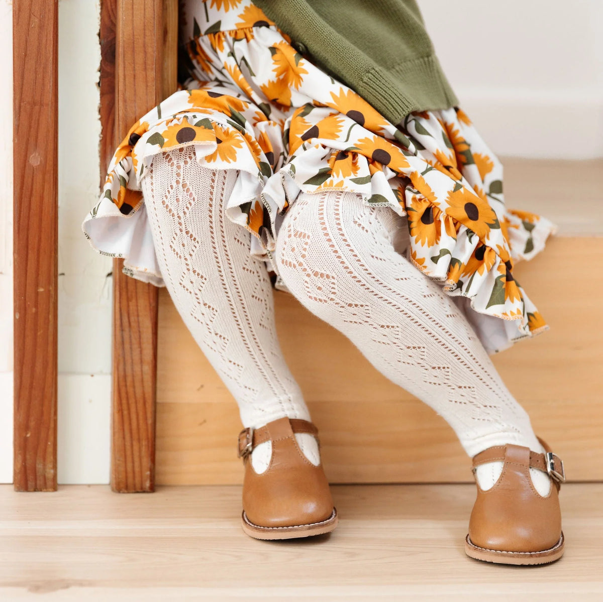 Fancy Knit Tights
