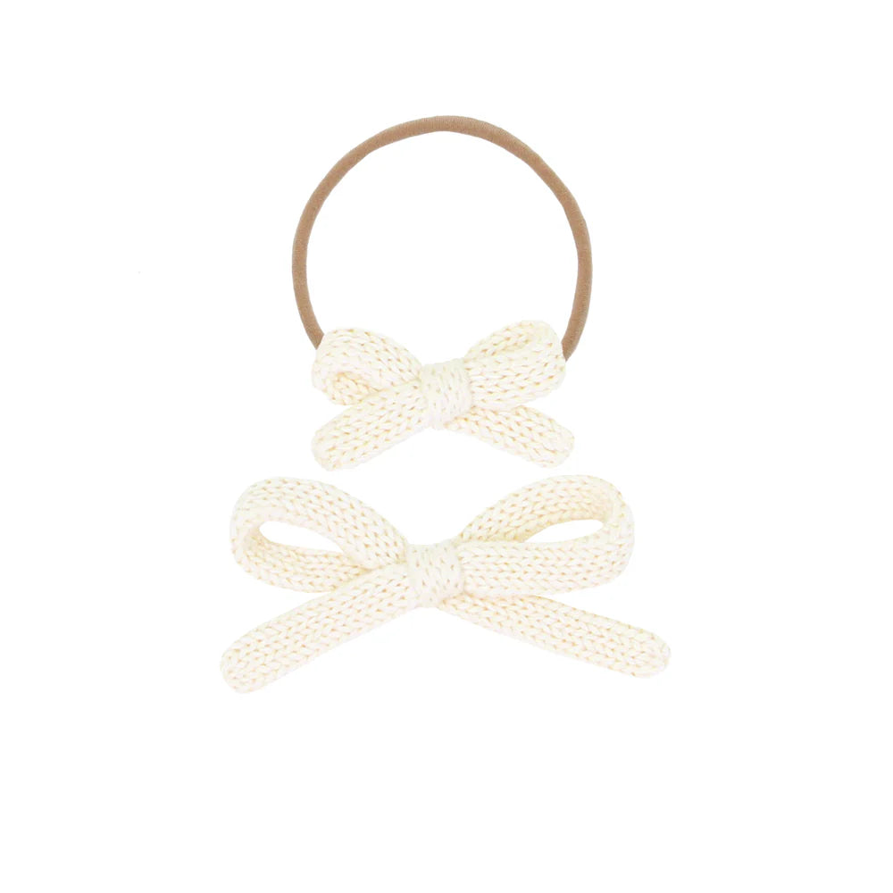 Sweater Bow Knit Headband