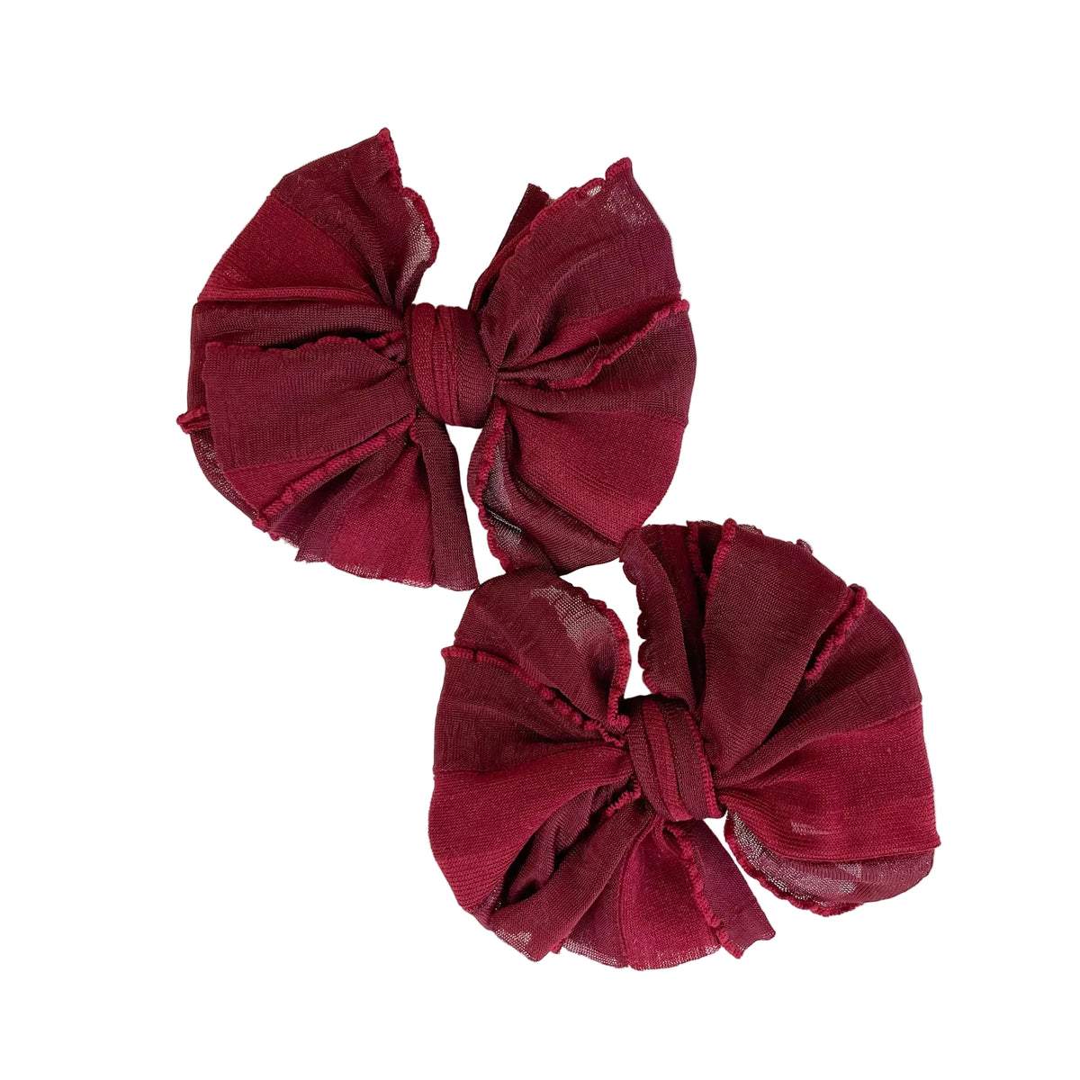 Ruffle Clip Set