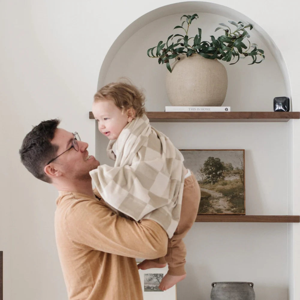 Minky Stretch Receiving Blankets
