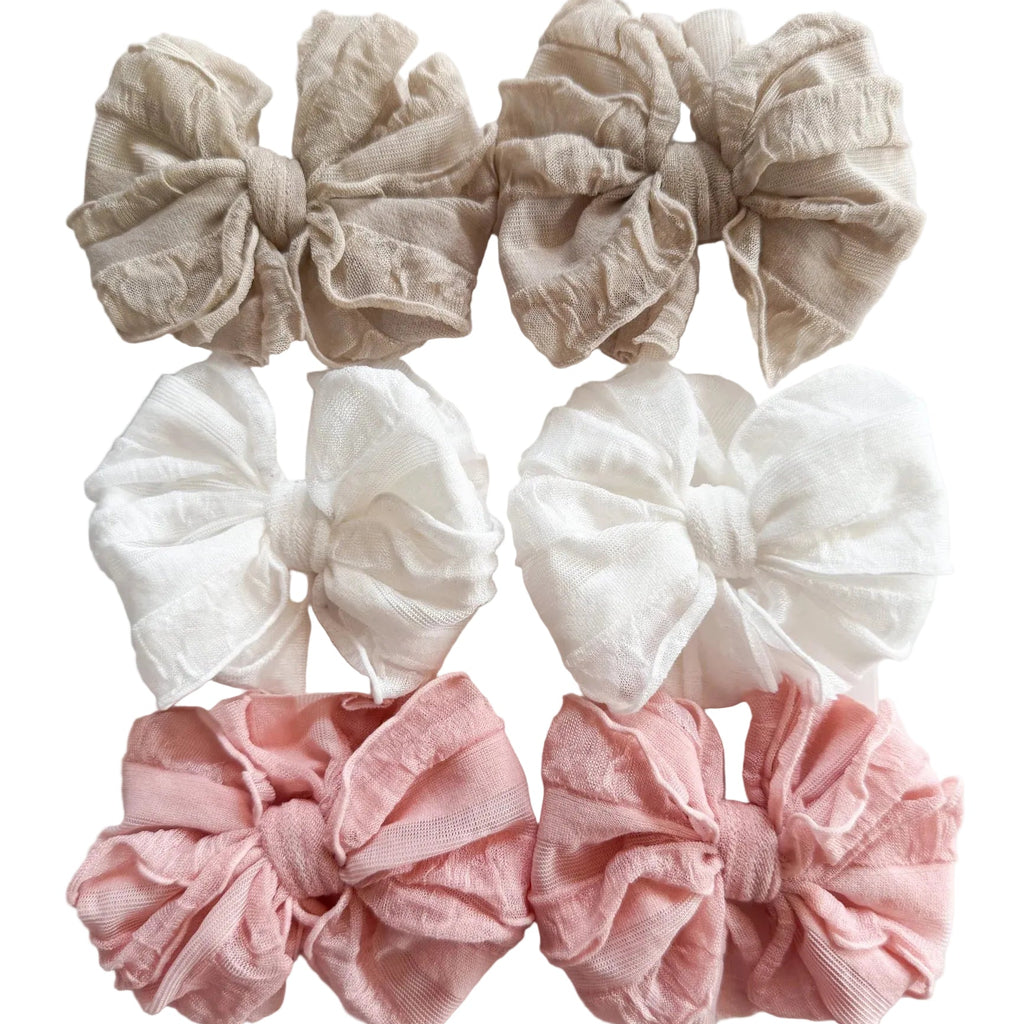 Ruffle Clip Set