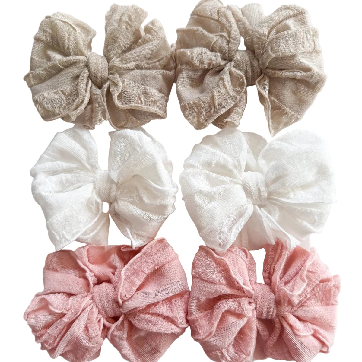 Ruffle Clip Set