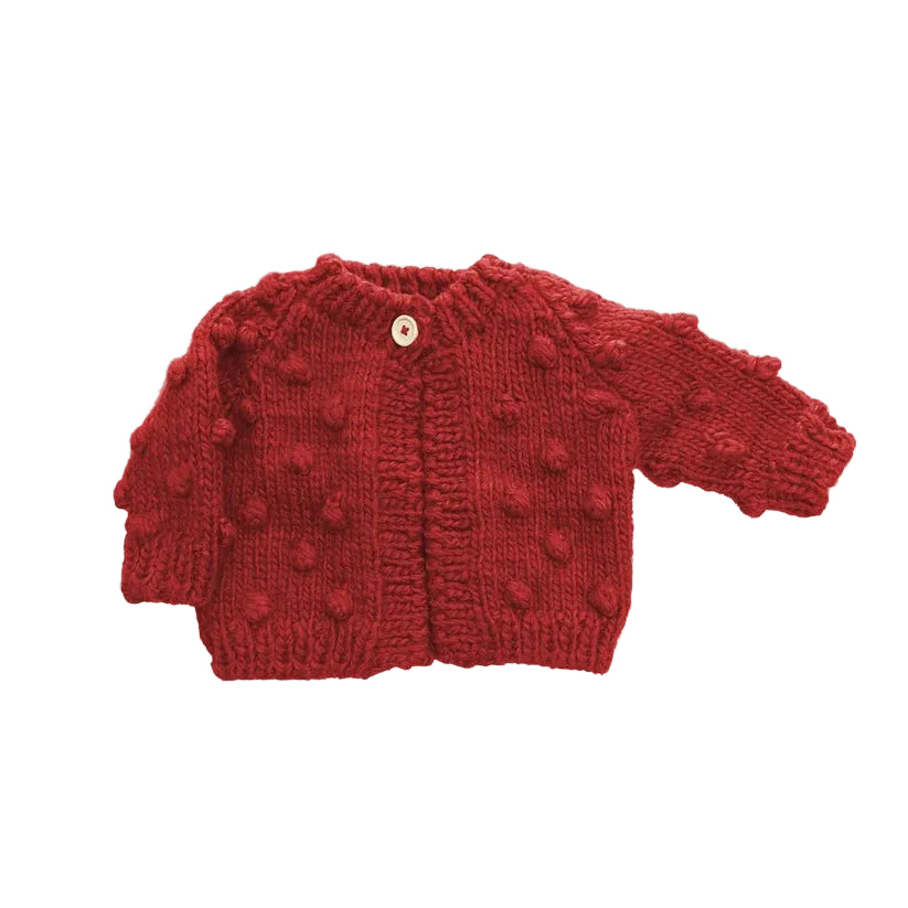 Popcorn Cardigan Sweater