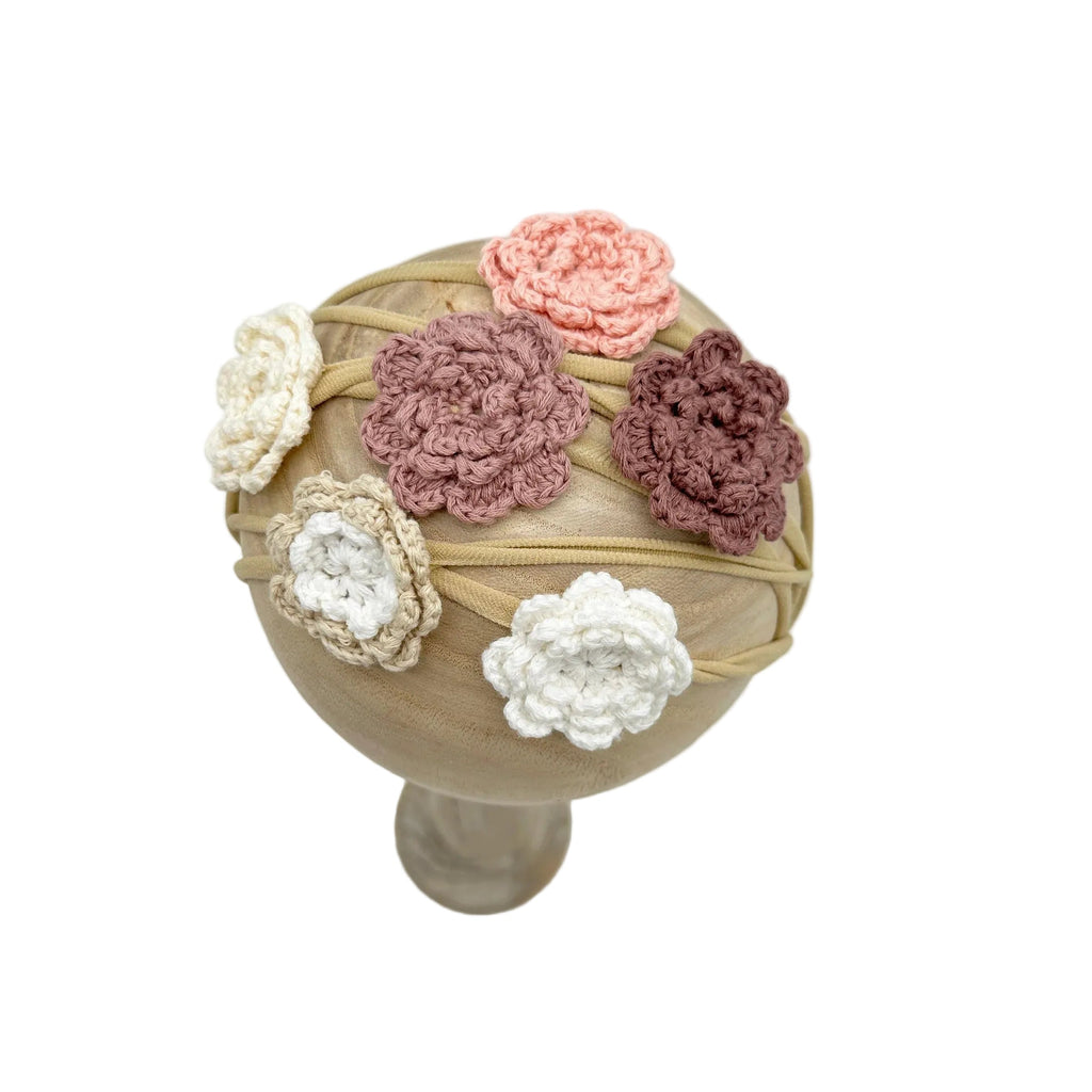 Crochet Floral Headband