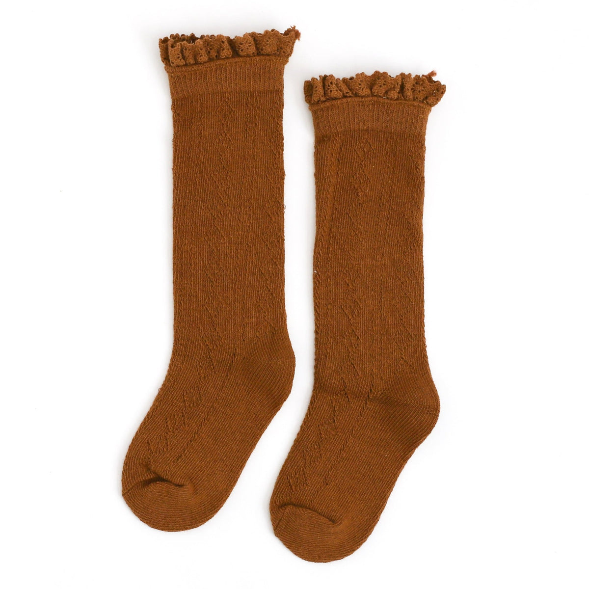 Fancy Lace Knee High Socks