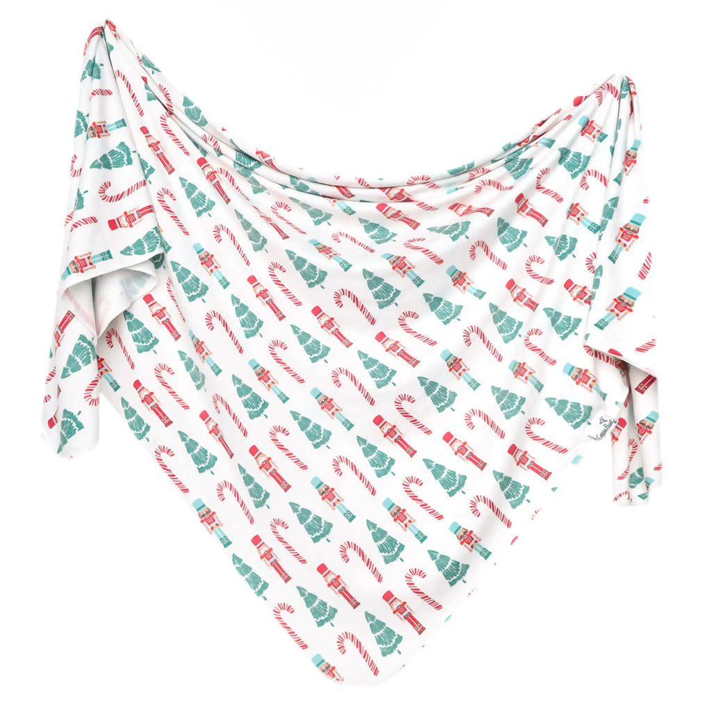Copper Pearl Print Swaddle