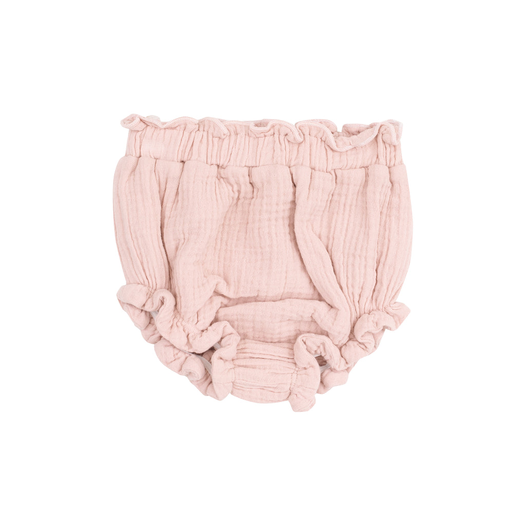 Muslin Rose Smoke Pinafore