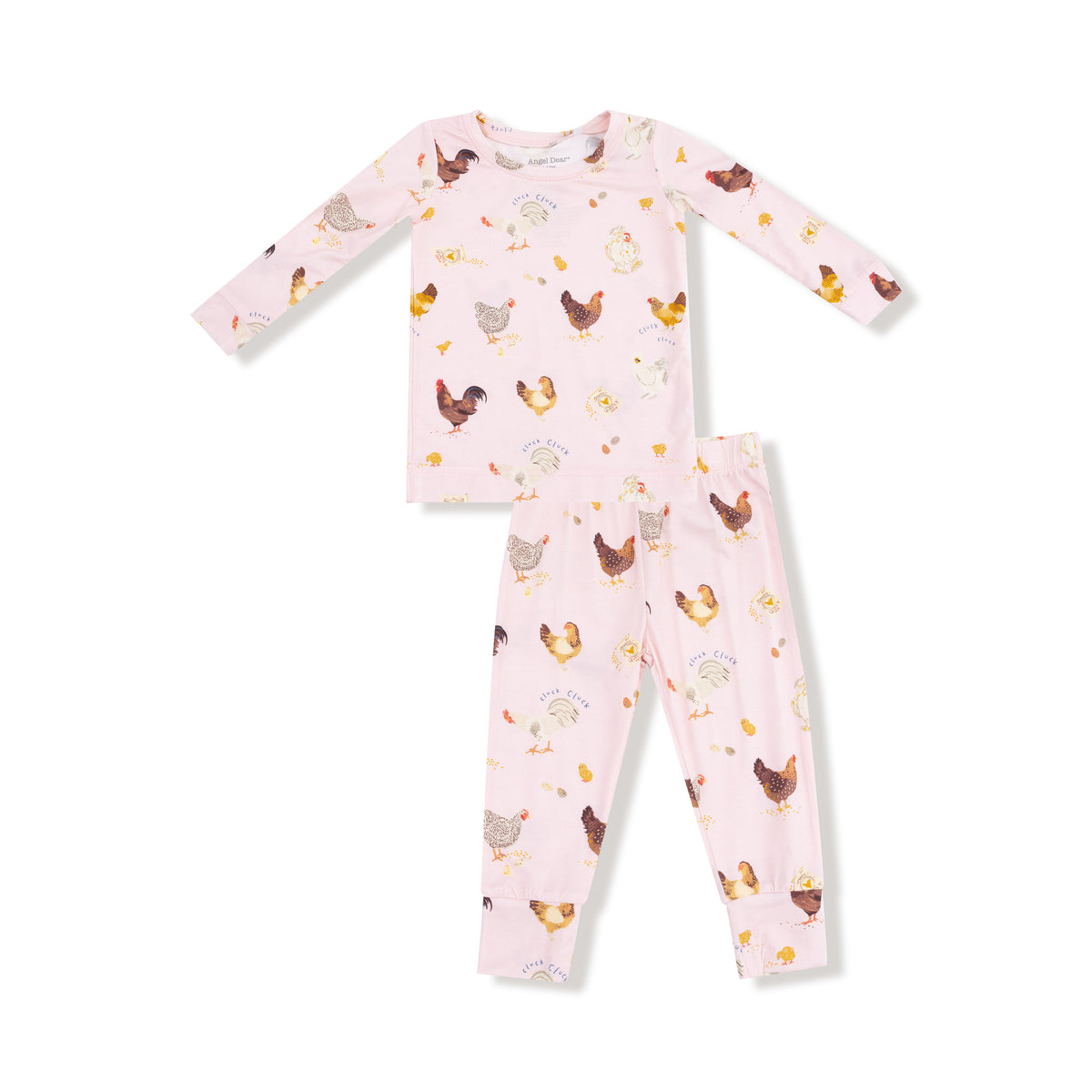 Pink Chickens Loungewear Set