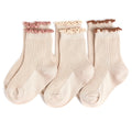 Vanilla Lettuce Trim Midi Socks