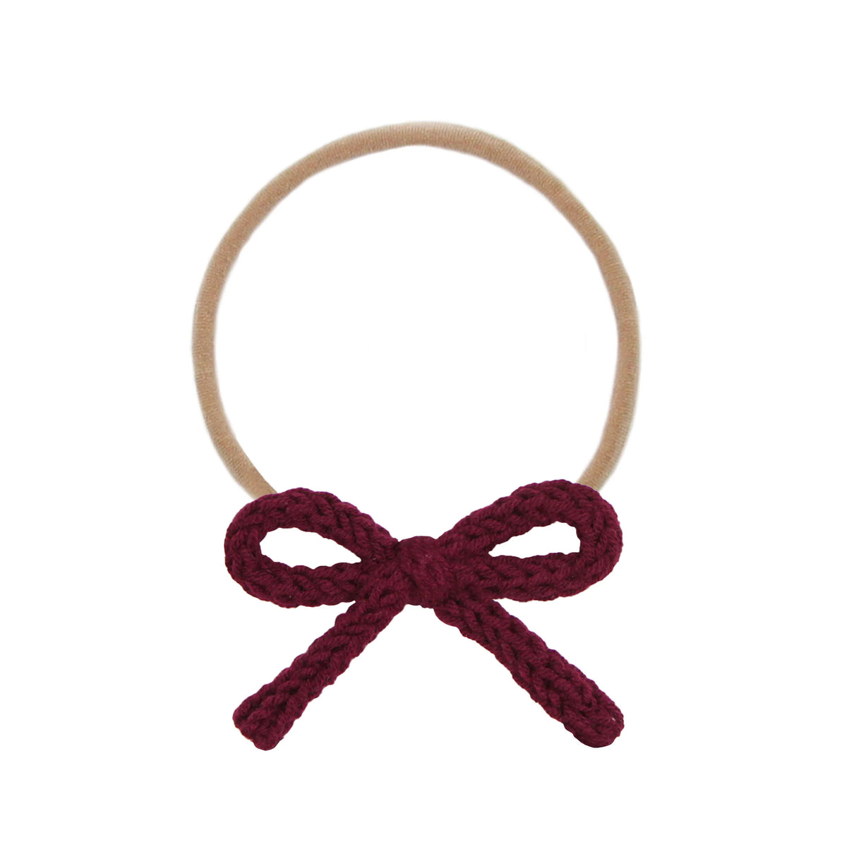 Crochet Bow Headband