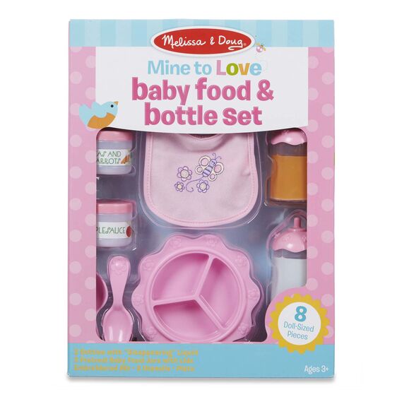 Baby food and bottle set