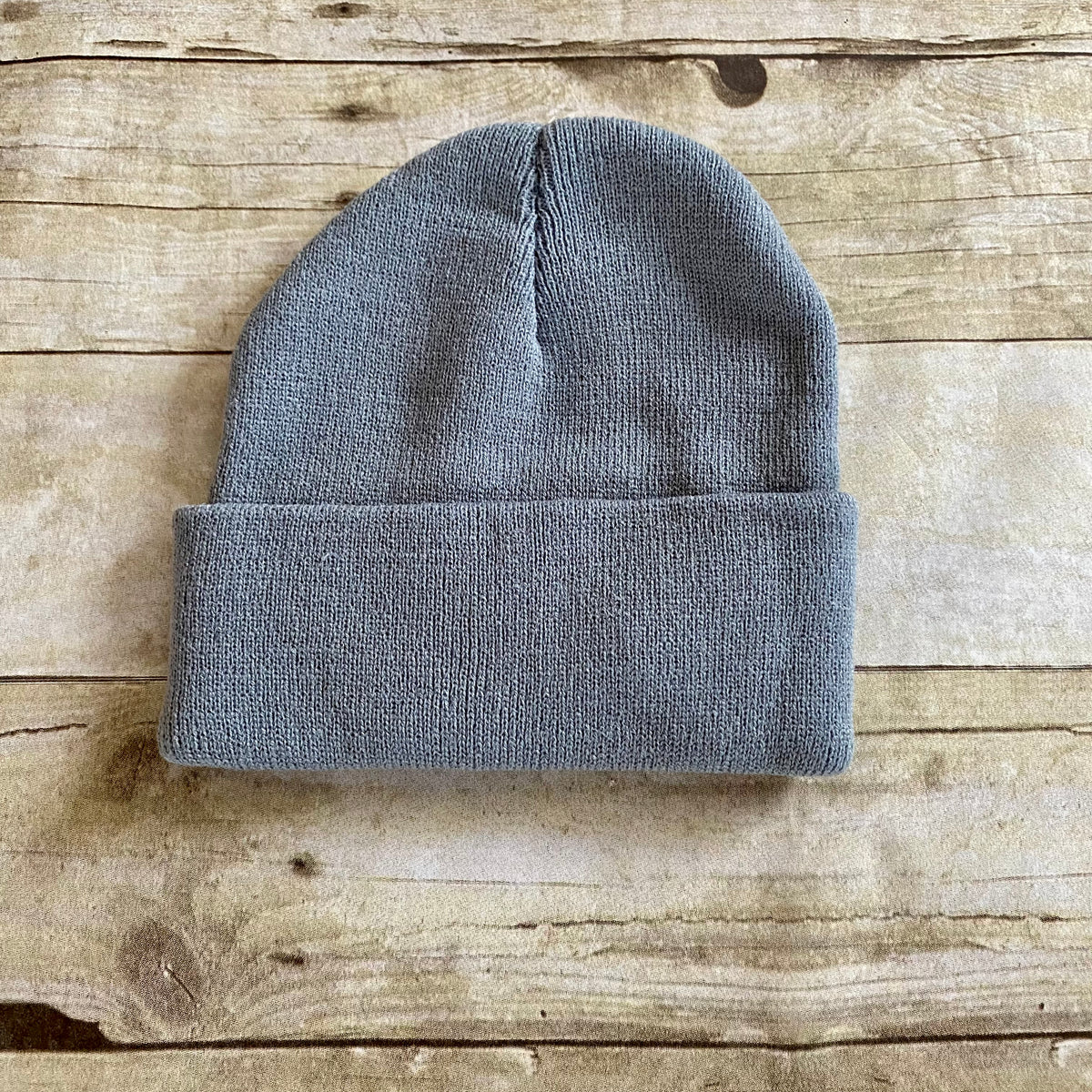 Ribbed Folded Beanie