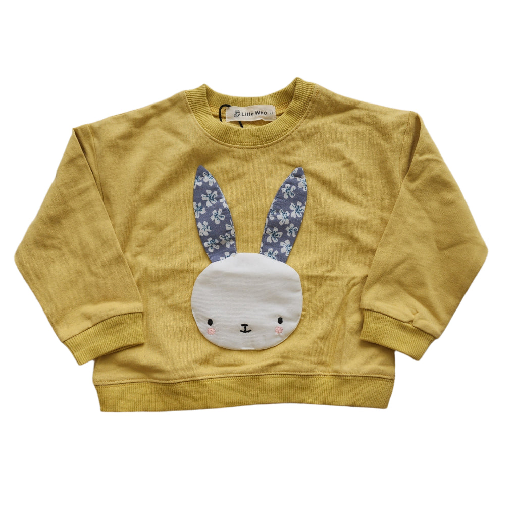 Mustard Bunny Sweatshirt