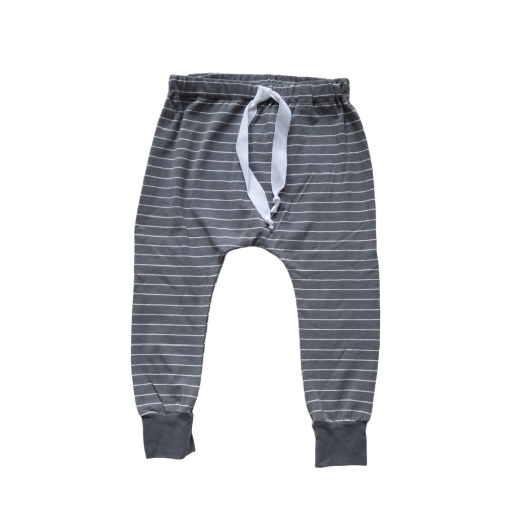 Grey and Cream Stripe Harem