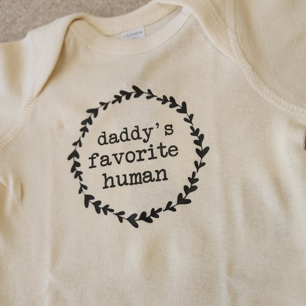 Daddy's Favorite Human Bodysuit