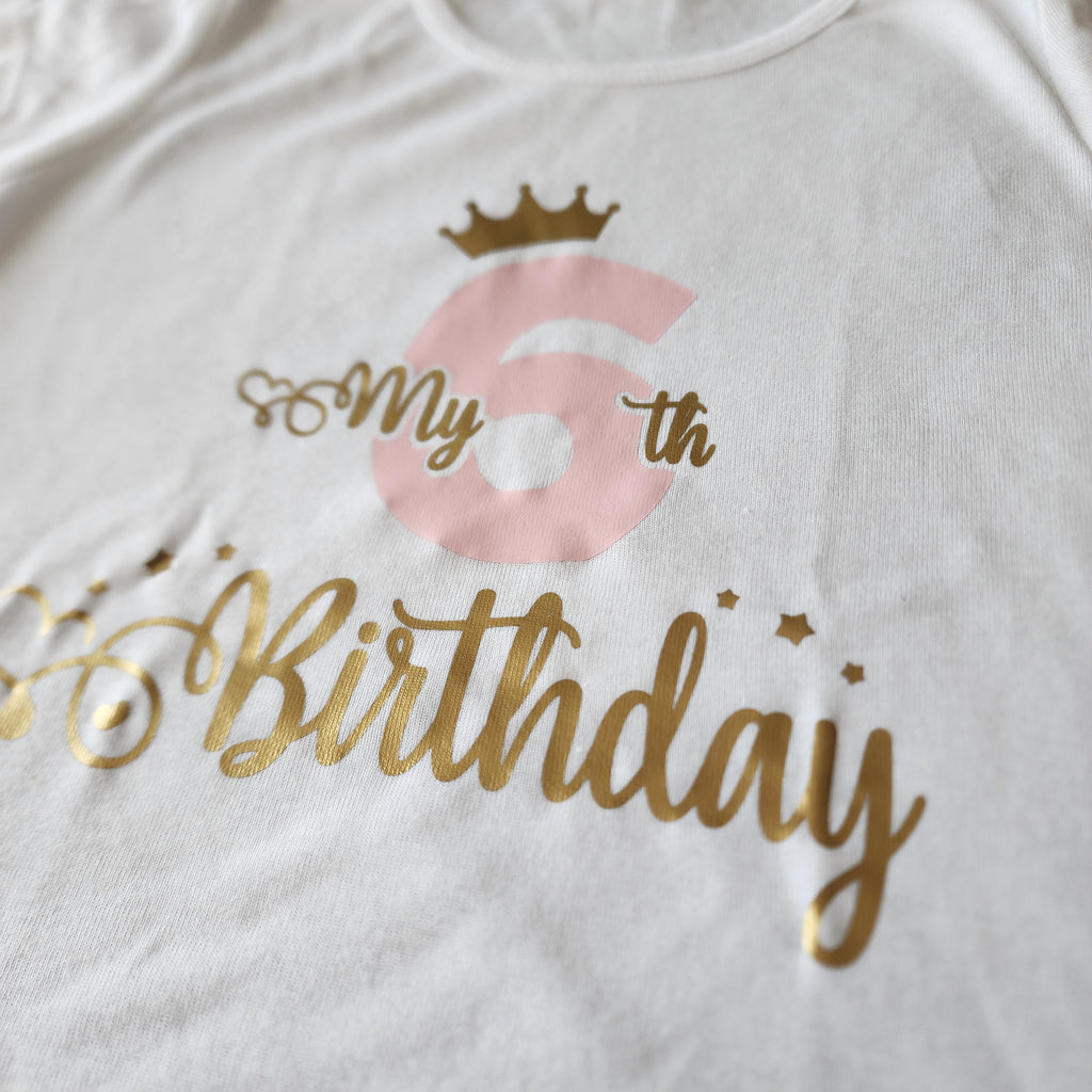 Pink My Birthday Shirt